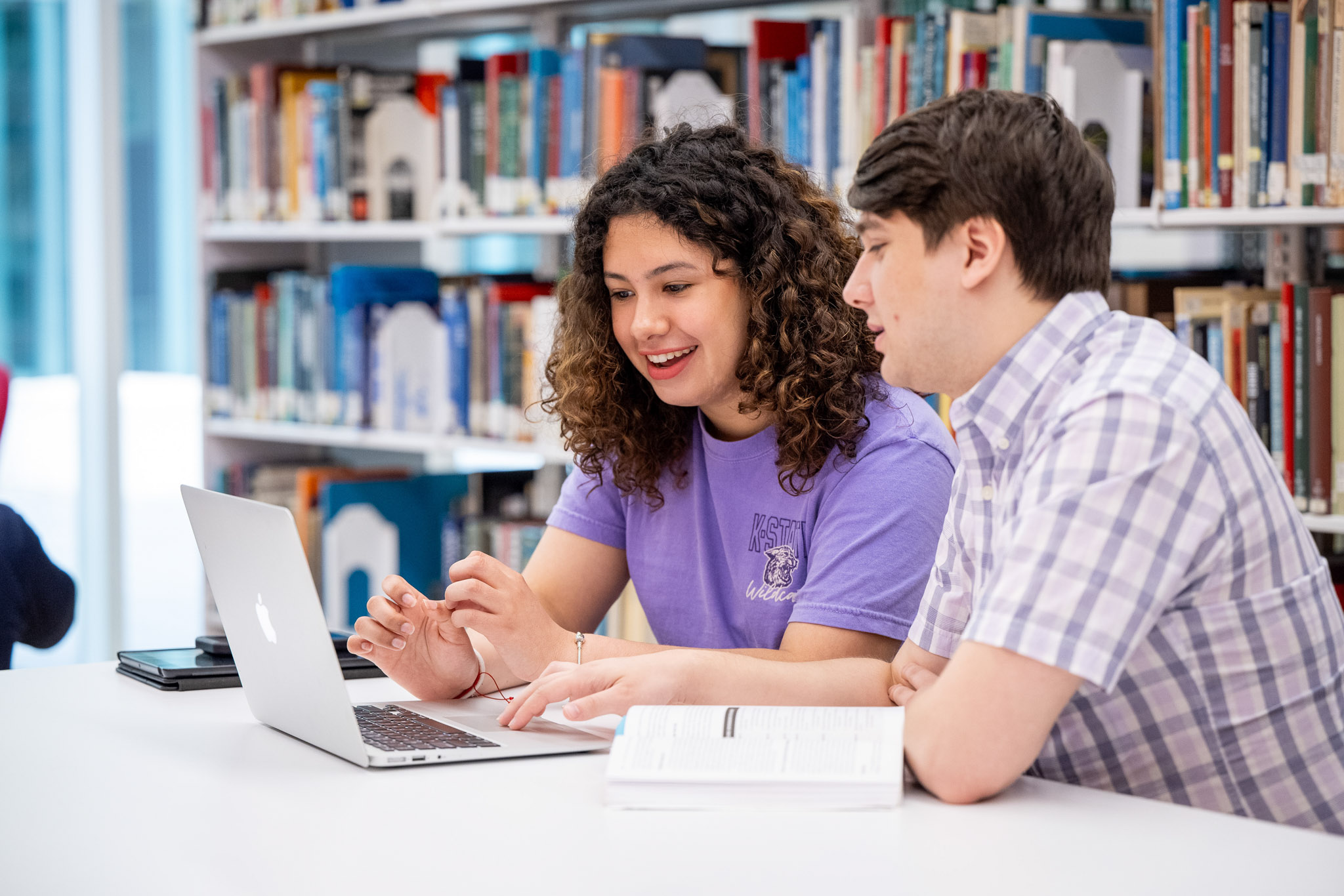Students on campus